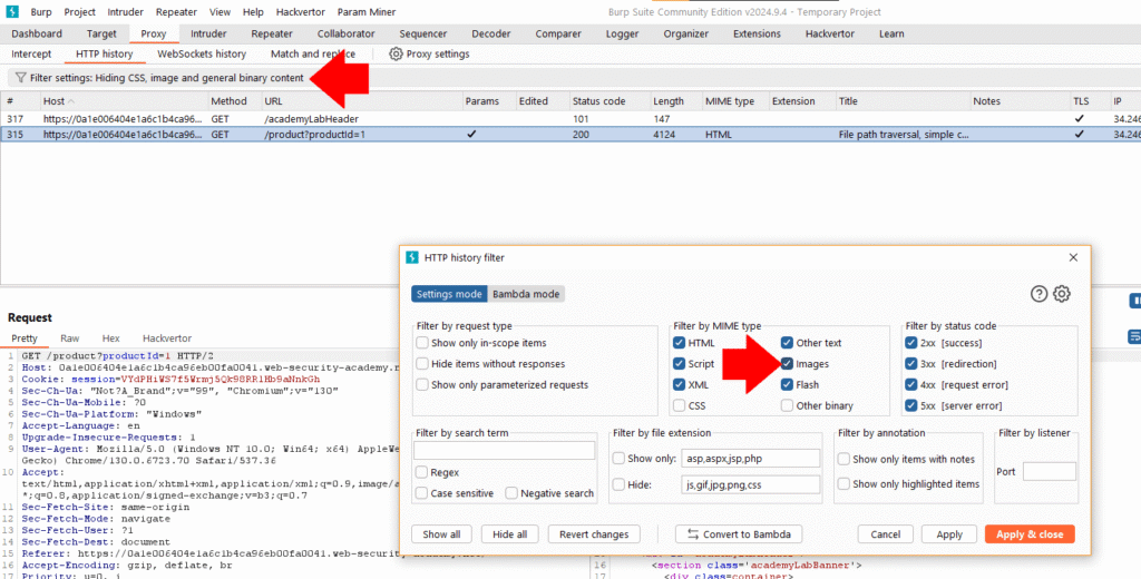 File path traversal, simple case