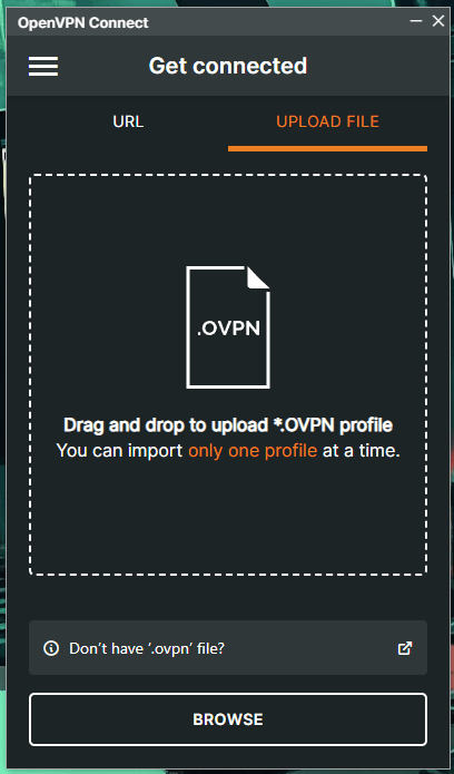 windows openvpn THM
